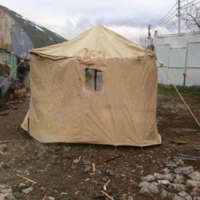 Палатка армейская для кухни полевой