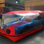 Надувной гараж для легкового автомобиля «Автокапсула»