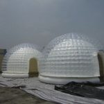 Надувная прозрачная палатка, шатер «Зорб SHELL»