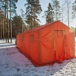Надувная облегченная палатка «ЛАЙТ» из ТПУ