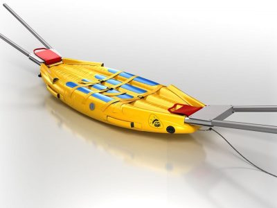 "АКЬЯ" - надувные спасательные санки с ручками для спасения на горнолыжных курортах