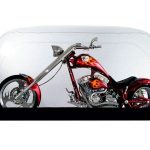 Надувной гараж для мотоцикла «Мотокапсула»
