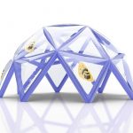 Надувной прозрачный герметичный купол